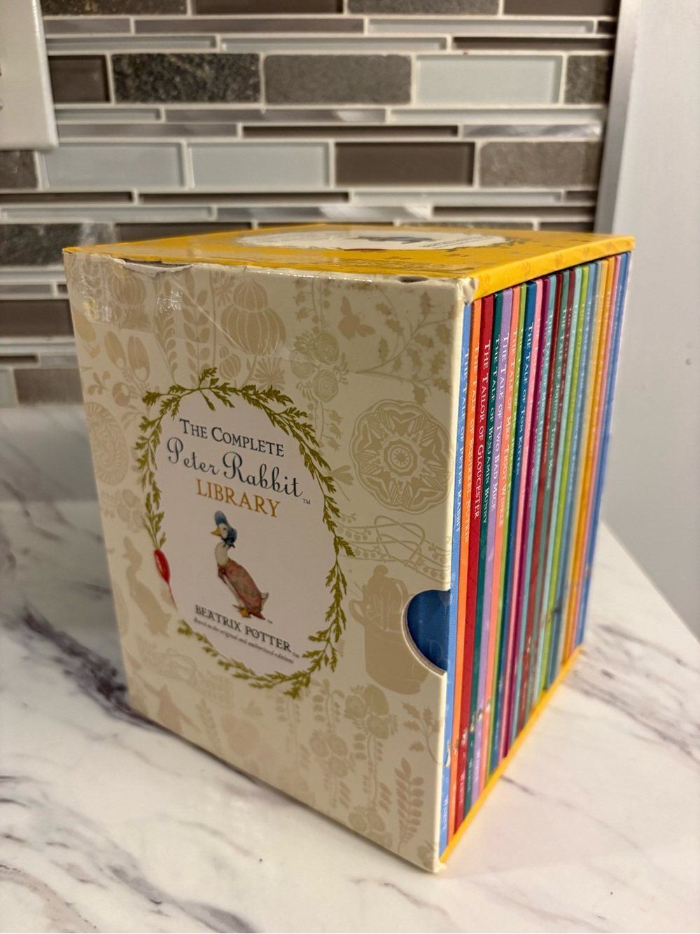 Beatrix Potter The Complete Peter Rabbit Library boxed set 23 book collection